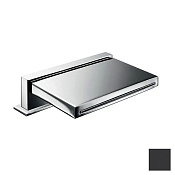 Almar Waterfall Излив на борт ванны 15 см, цвет: matt black E044087.MB