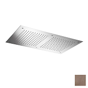 Almar Square Потолочный душ 70х37 см встраиваемый, 1 режим, цвет: PVD brushed copper E044088.CO