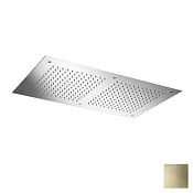 Almar Square Потолочный душ 70х37 см встраиваемый, 1 режим, цвет: PVD polished gold E044088.GO