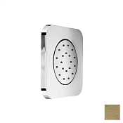 Almar Body Jets Душевая форсунка встраиваемая d12,5 см, цвет: PVD brushed high brass E044091.HB