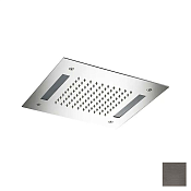 Almar Square 300 Потолочный душ 30х30 см, встраиваемый, 1 режим, цвет: PVD brushed gun metal E044174.GM
