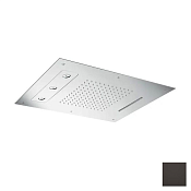 Almar Rectangular Потолочный душ 63х48 см встраиваемый, 3 режима, цвет: PVD polished deep black E044189.DB