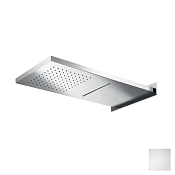 Almar Slim Верхний душ с кронштейном настенным 31х59,2 см, 2 режима, цвет: matt white E044193.MW