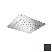 Almar Square 500 Потолочный душ 49,8х49,8 см, встраиваемый, 1 режим, цвет: PVD polished deep black E044197.DB