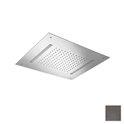 Almar Square 500 Потолочный душ 49,8х49,8 см, встраиваемый, 1 режим, цвет: PVD brushed gun metal E044197.GM