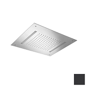 Almar Square 500 Потолочный душ 49,8х49,8 см, встраиваемый, 1 режим, цвет: matt black E044197.MB