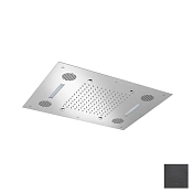 Almar Square Потолочный душ 63х48 см встраиваемый, 2 режима, цвет: PVD brushed absolute black E044211.AB