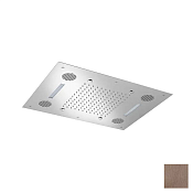 Almar Square Потолочный душ 63х48 см встраиваемый, 2 режима, цвет: PVD brushed copper E044211.CO