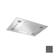 Almar Square Потолочный душ 63х48 см встраиваемый, 2 режима, цвет: PVD brushed gun metal E044211.GM