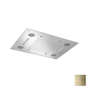 Almar Rectangular Потолочный душ 63х48 см встраиваемый, 2 режима, цвет: PVD polished gold E044211.GO