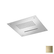 Almar Square 380 Потолочный душ 38х38 см, встраиваемый, 2 режима, цвет: PVD polished gold E044216.GO