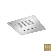 Almar Square 380 Потолочный душ 38х38 см, встраиваемый, 2 режима, цвет: 316 PVD brushed high brass E044216.HB316