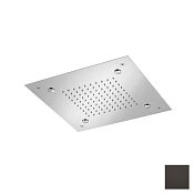 Almar Square 380 Потолочный душ 38х38 см, встраиваемый, 2 режима, цвет: PVD polished deep black E044217.DB