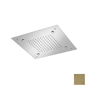 Almar Square 380 Потолочный душ 38х38 см, встраиваемый, 2 режима, цвет: PVD brushed high brass E044217.HB