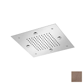 Almar Square 300 Потолочный душ 30х30 см, встраиваемый, 2 режима, цвет: PVD brushed copper E044218.CO