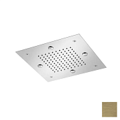 Almar Square 300 Потолочный душ 30х30 см, встраиваемый, 2 режима, цвет: PVD brushed high brass E044218.HB