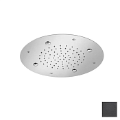 Almar Round 380 Потолочный душ d38 см, встраиваемый, 2 режима, цвет: PVD brushed absolute black E044219.AB