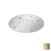 Almar Round 380 Потолочный душ d38 см, встраиваемый, 2 режима, цвет: PVD polished gold E044219.GO