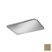 Almar Kuky Верхний душ без кронштейна 40х27 см, 1 режим, цвет: PVD brushed high brass E044250.HB