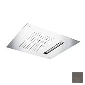 Almar Square 500 Потолочный душ 49,8х49,8 см, встраиваемый, 2 режима, цвет: PVD brushed gun metal E044260.GM