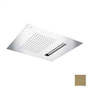 Almar Square 500 Потолочный душ 49,8х49,8 см, встраиваемый, 2 режима, цвет: PVD brushed high brass E044260.HB