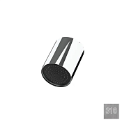 Almar Beam Верхний душ с кронштейном d 10 см, 1 режим, цвет: 316 brushed stainless steel E044287.316