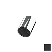 Almar Beam Верхний душ с кронштейном d 10 см, 1 режим, цвет: matt black E044287.MB