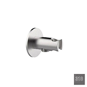 Almar Round Шланговое подключение для лейки с держателем, цвет: 316 PVD brushed gun metal E095032.GM316