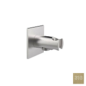 Almar Square Шланговое подключение для лейки с держателем, цвет: 316 PVD brushed high brass E095034.HB316