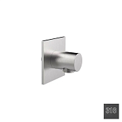 Almar Square Шланговое подключение для лейки с держателем, цвет: 316 PVD brushed absolute black E095035.AB316