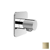 Almar Kuky Шланговое подключение для лейки с держателем, цвет: PVD polished gold E095038.GO