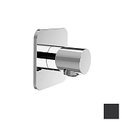 Almar Kuky Шланговое подключение для лейки с держателем, цвет: matt black E095038.MB