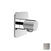 Almar Kuky Шланговое подключение для лейки с держателем, цвет: nickel brushed E095038.NB