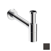 Almar Mixers Сифон для раковины латунный, цвет: PVD polished deep black E096002.DB