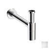Almar Mixers Сифон для раковины латунный, цвет: matt white E096002.MW