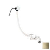 Almar Mixers Слив-перелив для ванны с заливом, цвет: PVD polished gold E096004.GO