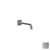 Almar Square Излив настенный для ванны 24 см, цвет: nickel brushed E098011.NB