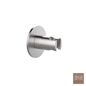 Almar Round Держатель душевой лейки на стену из стали, цвет: 316 PVD brushed copper E120010.CO316