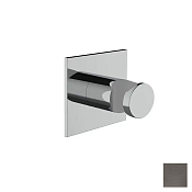 Almar Square Держатель душевой лейки на стену из латуни, цвет: PVD brushed gun metal E120013.GM