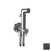 Almar Shut Off Гигиенический душ: шланг, держатель, холодная вода, цвет: PVD brushed absolute black E152001.AB