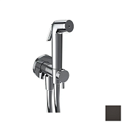 Almar Shut Off Гигиенический душ: шланг, вывод с держателем, холод. вода, цвет: polished deep black E152001.DB