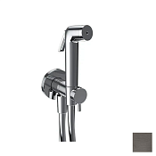 Almar Shut Off Гигиенический душ: шланг, вывод с держателем, холодная вода, цвет: brushed gun metal E152001.GM