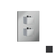 Almar Core Square Термостат для душа, внешняя часть на 1 потребитель, цвет: matt black E176821.MB