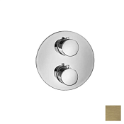 Almar Core Round Термостат для душа, внешняя часть на 1 потребитель, цвет: PVD brushed high brass E176831.HB