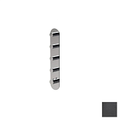 Almar High Flow Round Термостат для душа, внешняя часть на 4 потребит., цвет: brushed absolute black E180044.AB