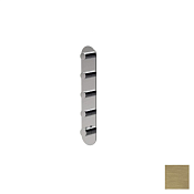 Almar High Flow Round Термостат для душа, внешняя часть на 4 потребителя, цвет: brushed high brass E180044.HB