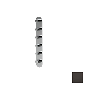 Almar High Flow Round Термостат для душа, внешняя часть на 5 потребителей, цвет: polished deep black E180045.DB