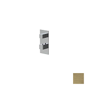 Almar High Flow Square Термостат для душа, внешняя часть на 1 потреб, цвет: PVD brushed high brass E180061.HB