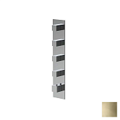 Almar High Flow Square Термостат для душа, внешняя часть на 4 потребителя, цвет: PVD polished gold E180064.GO