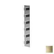 Almar High Flow Square Термостат для душа, внешняя часть на 5 потребителей, цвет: PVD polished gold E180065.GO